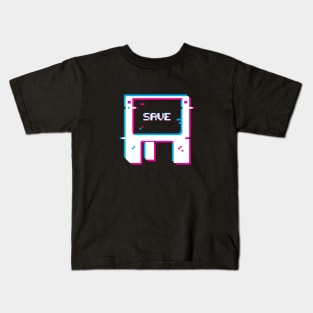 3.5" FLOPPY GLITCH Kids T-Shirt